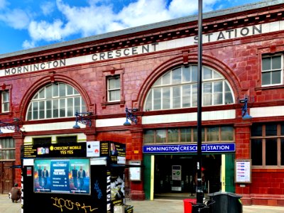 Mornington Crescent station bldg 2020 1