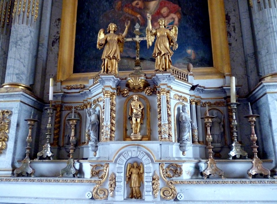 Morsan église Sainte-Trinité tabernacle