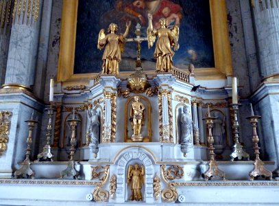 Morsan église Sainte-Trinité tabernacle