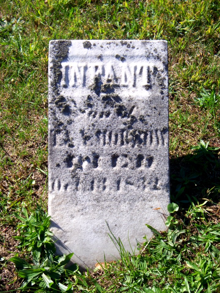 Morrow (Infant Son), Bethel Cemetery, 2015-10-12, 01