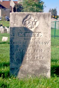 Morrow (Mary 2), Bethel Cemetery, 2015-10-15, 01