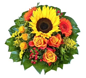 Rose gerbera jewellery bouquet