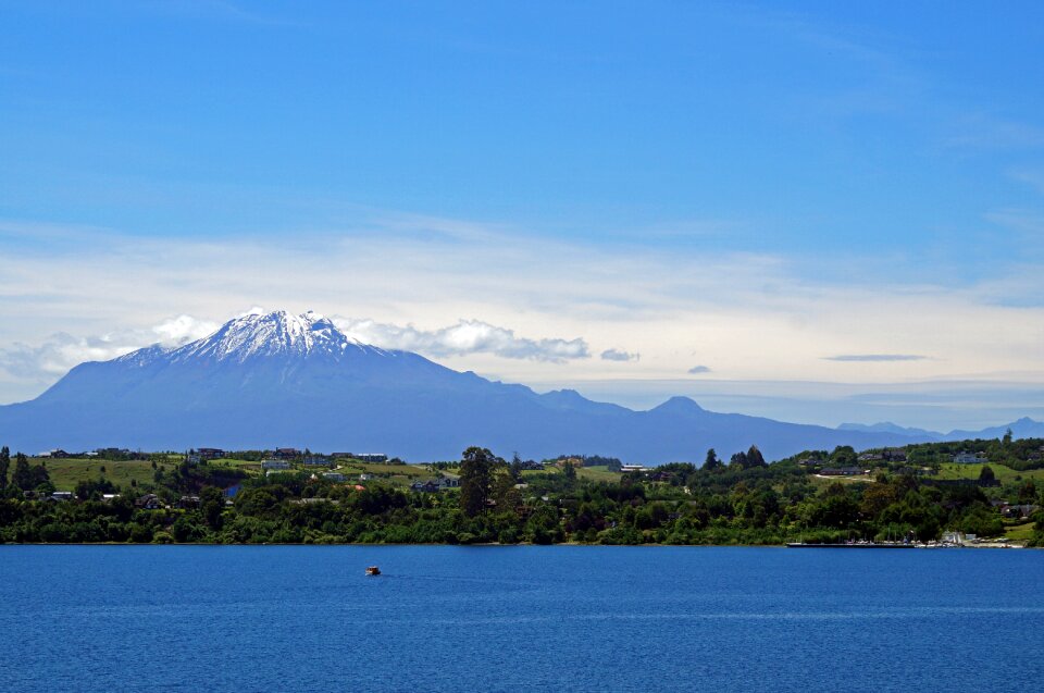 Calbuco volcano puerto varas chile