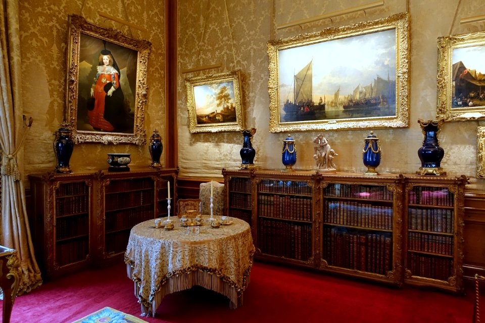 Morning Room - Waddesdon Manor - Buckinghamshire, England - DSC07696