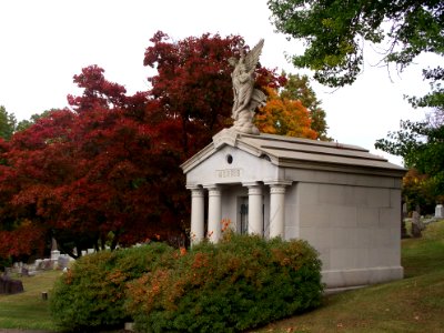 Morris Mausoleum, Homewood Cemetery, 03