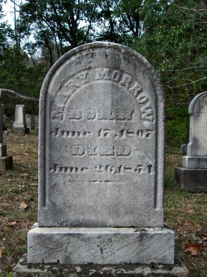 Morrow (Mary), Bethany Cemetery, 2015-10-09, 01