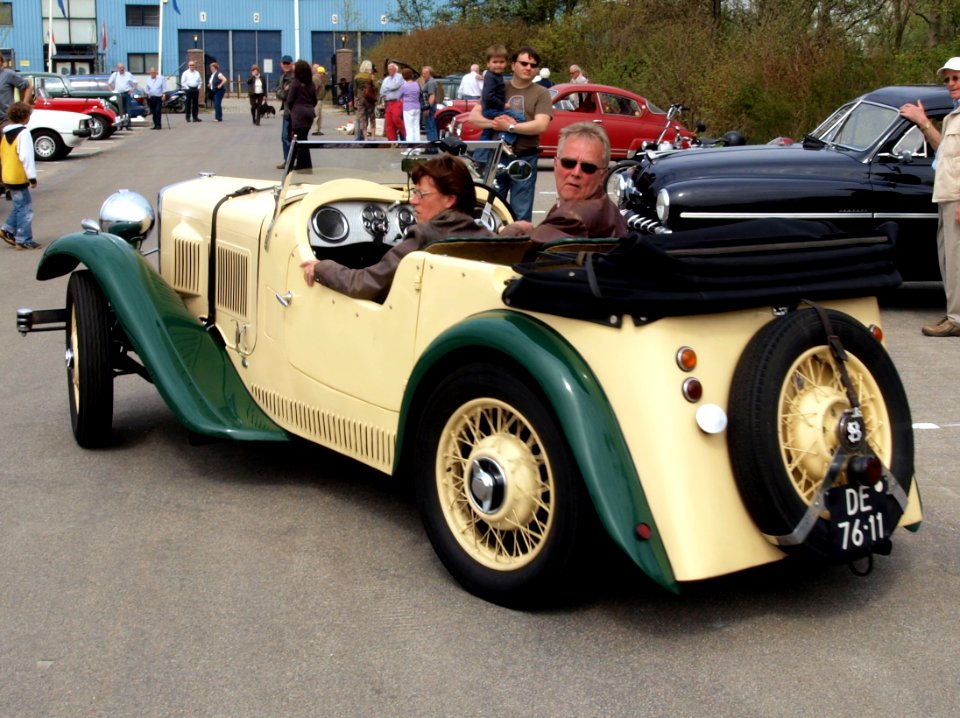 Morris Ten Six Special (1934), Dutch licence registration DE-76-11 pic7
