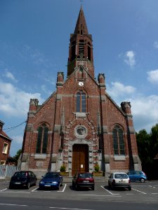 Mortagne-du-Nord (Nord, Fr) église
