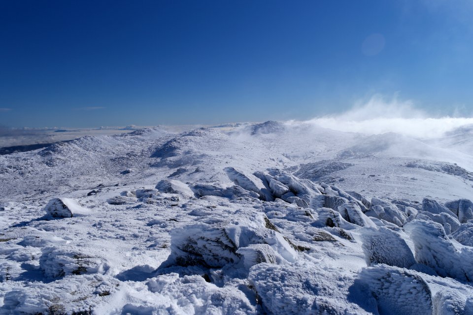 Morning views from the summit of Mount Kosciuszko, Kosciuszko National Park 03
