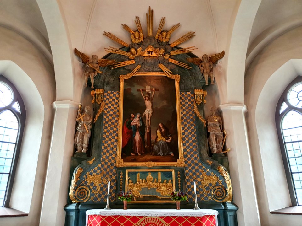 Mora kyrka altare photo