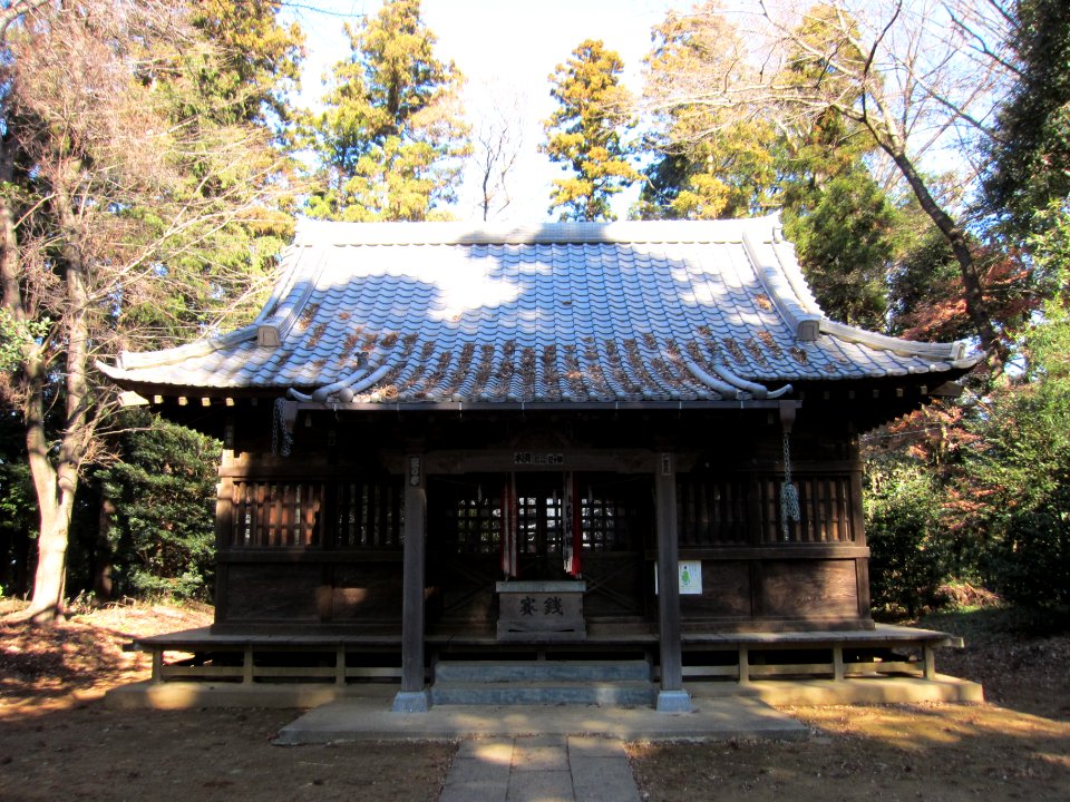 Moro-jinja (Nagareyama) haiden