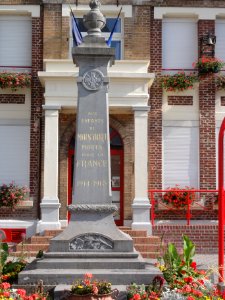 Morcourt (Aisne) monument aux morts 1918