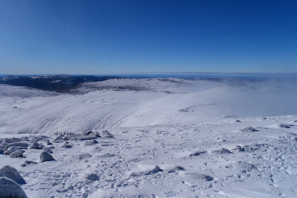 Morning views from the summit of Mount Kosciuszko, Kosciuszko National Park 06