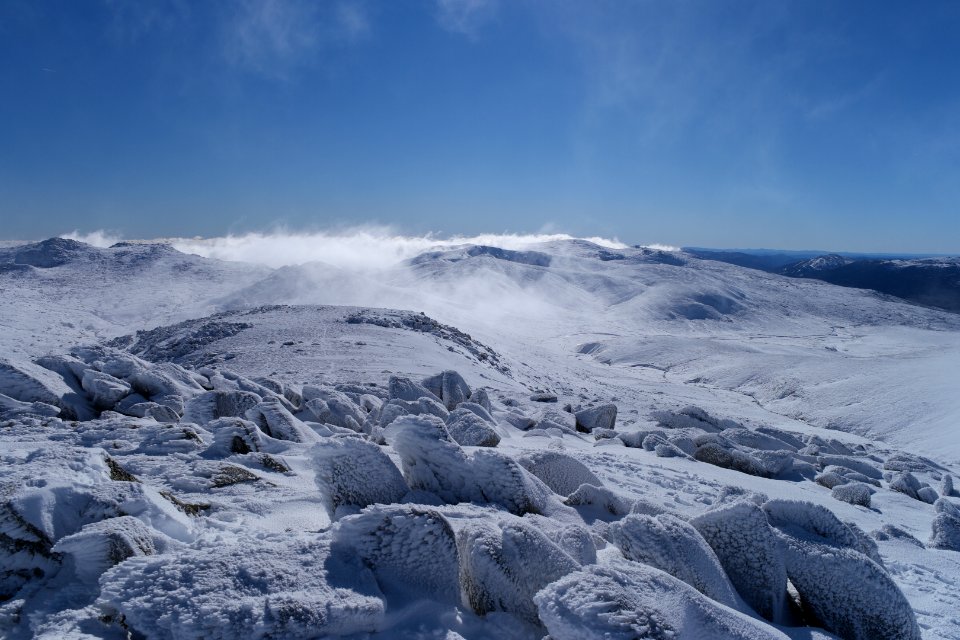 Morning views from the summit of Mount Kosciuszko, Kosciuszko National Park 11
