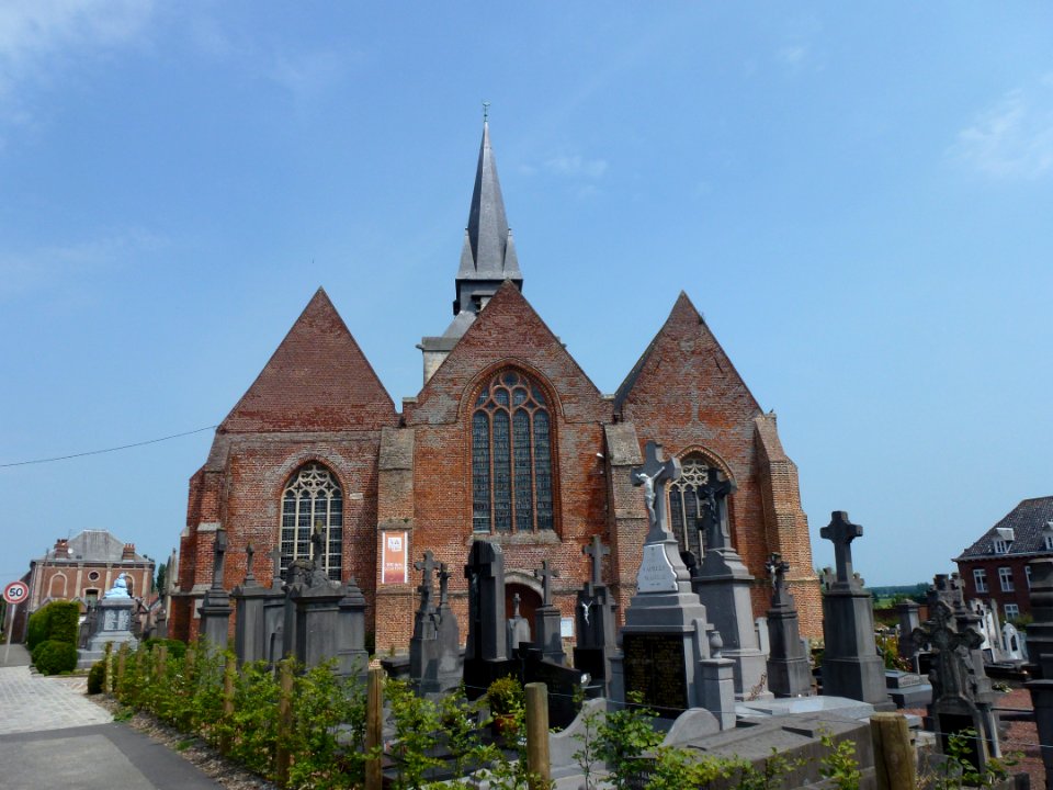 Morbecque (Nord, Fr) église 01