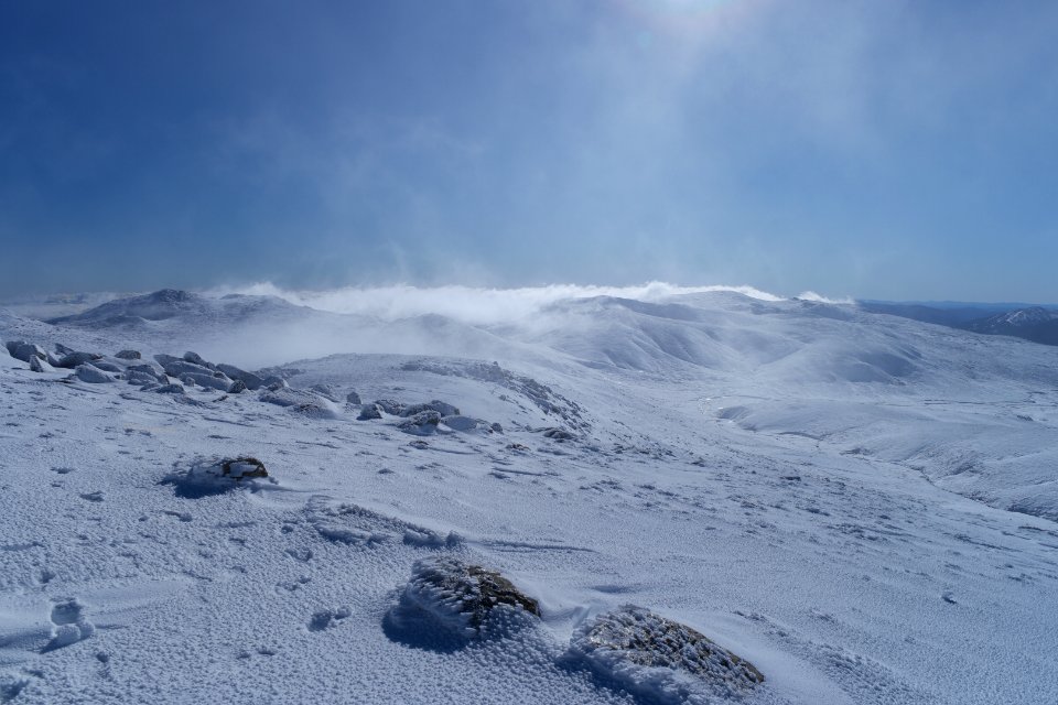 Morning views from the summit of Mount Kosciuszko, Kosciuszko National Park 02