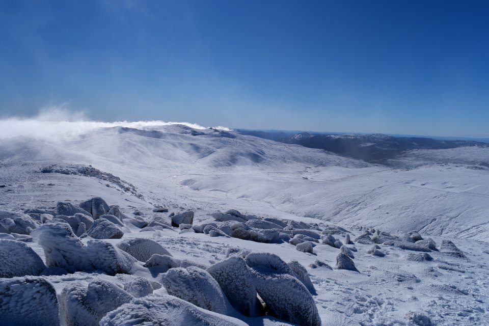 Morning views from the summit of Mount Kosciuszko, Kosciuszko National Park 05