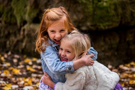 Fun girls happiness