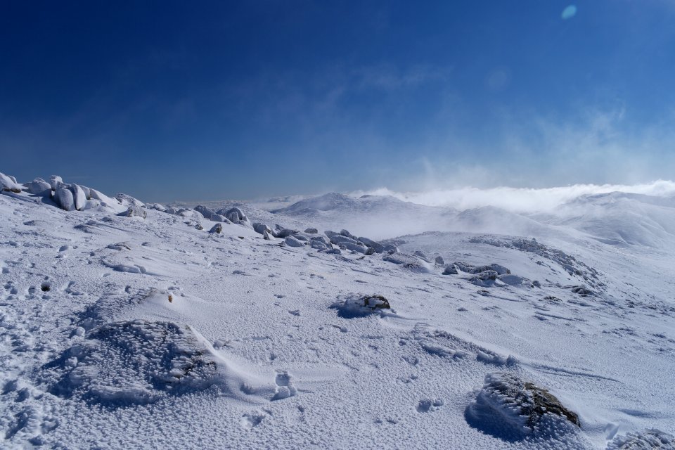 Morning views from the summit of Mount Kosciuszko, Kosciuszko National Park 01