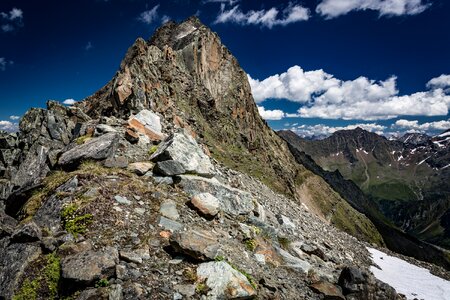 Rock wall nature landscape