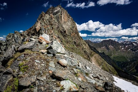 Rock wall nature landscape photo