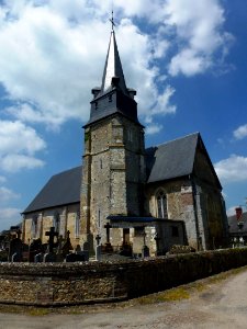 Morainville-Jouveaux (Eure, Fr) église de Morainville (2)