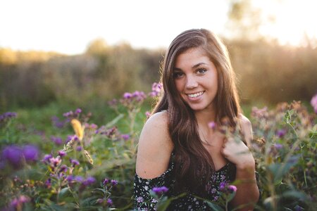 Countryside dress female photo