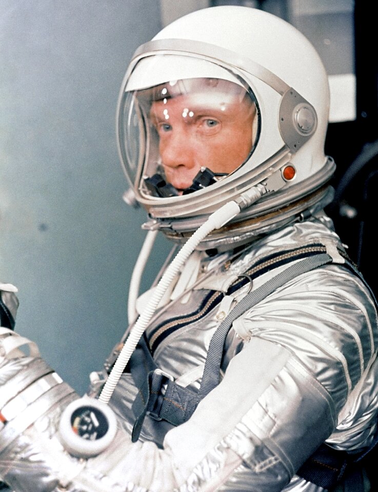 American aviator engineer astronaut