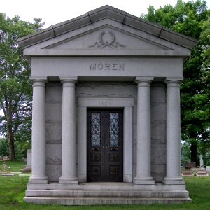 Moren Mausoleum, Calvary Cemetery, 2015-06-20, 02