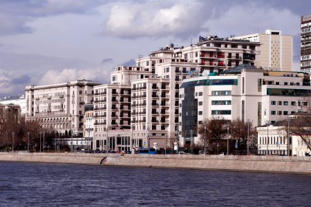 Moscow, Kotelnicheskaya Embankment 25, 31, 33 March 2020 0