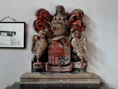Mordaunt coat of arms, Turvey