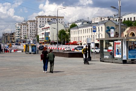 Moscow, Krasnaya Presnya Street, May 2021 01