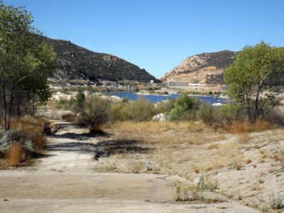Morena reservoir at two percent capacity
