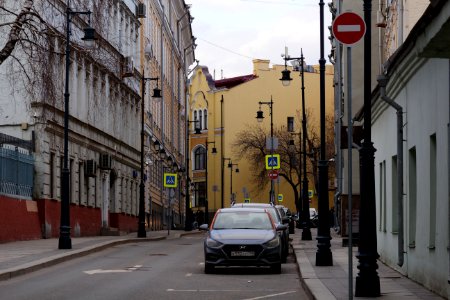 Moscow, Luchnikov Lane, March 2020 01