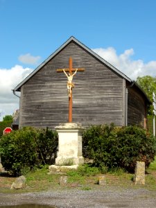 Mortiers (Aisne) croix de chemin nord