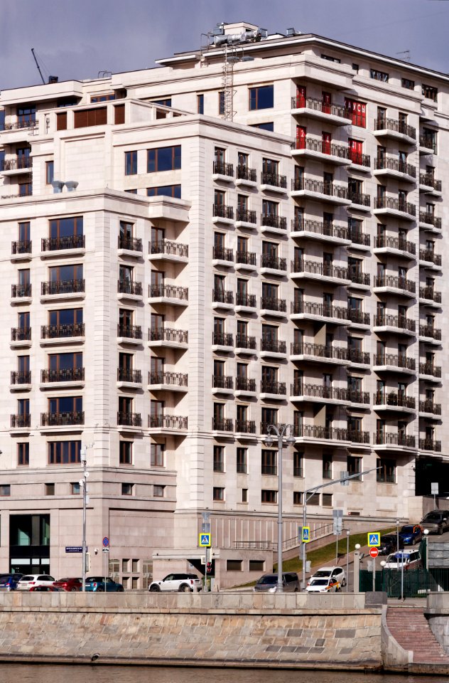 Moscow, Kotelnicheskaya Embankment 31 (built in 2017), March 2020 02