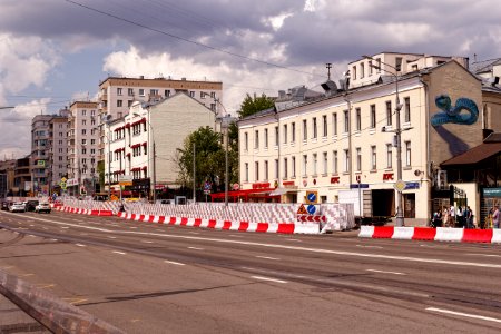 Moscow, Krasnaya Presnya Street 4, May 2021 04