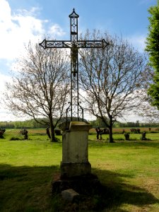 Mortiers (Aisne) croix de chemin sud