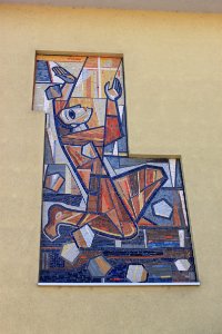 Mosaik Pfarrhof St. Stephan Amstetten