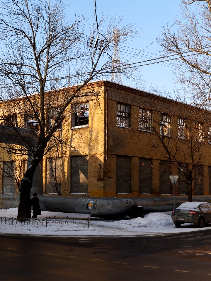 Moscow, Lesteva 10 ruins 01