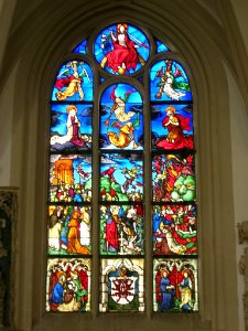 Mortuarium Eichstätt -Weltgerichtsfenster
