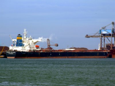 Mineral Belgium - IMO 9309021 - Callsign ONCF p2, Port of Rotterdam, Holland 14-Jul-2007
