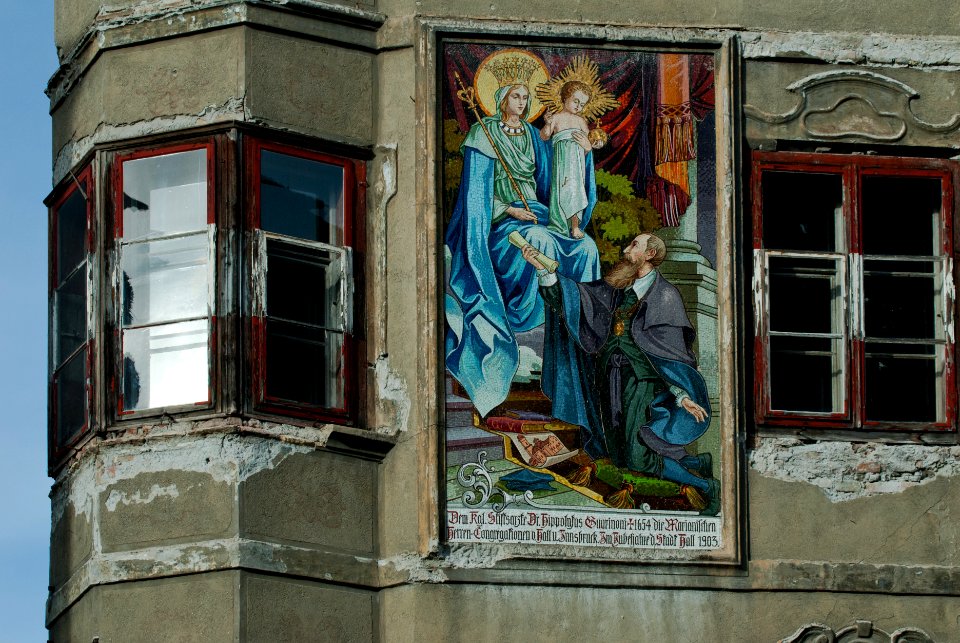 Mosaik am Guarinonihaus