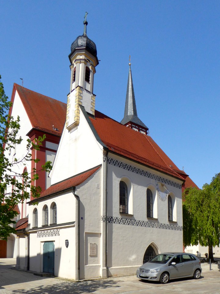 Mindelheim, Gruftkapelle Maria Schnee von Süden, 2