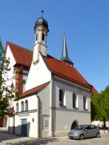 Mindelheim, Gruftkapelle Maria Schnee von Süden, 2