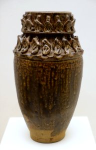 Mortuary vase, China, Six Dynasties period, 265-587 AD, ceramic - Dallas Museum of Art - DSC05115