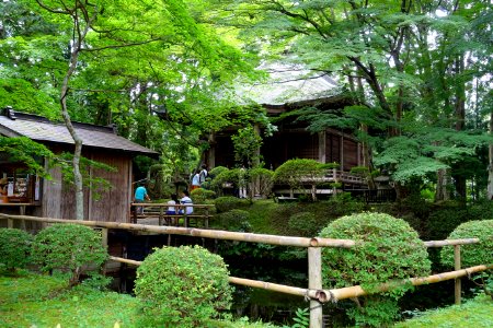 Mine Yakushido Hall - Chusonji, Hiraizumi, Iwate - DSC04822