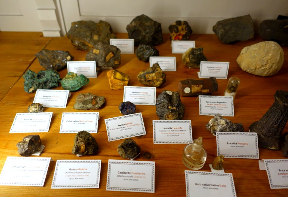 Mineral collection - Museu da Ciência da Universidade de Coimbra - University of Coimbra - Coimbra, Portugal - DSC09305