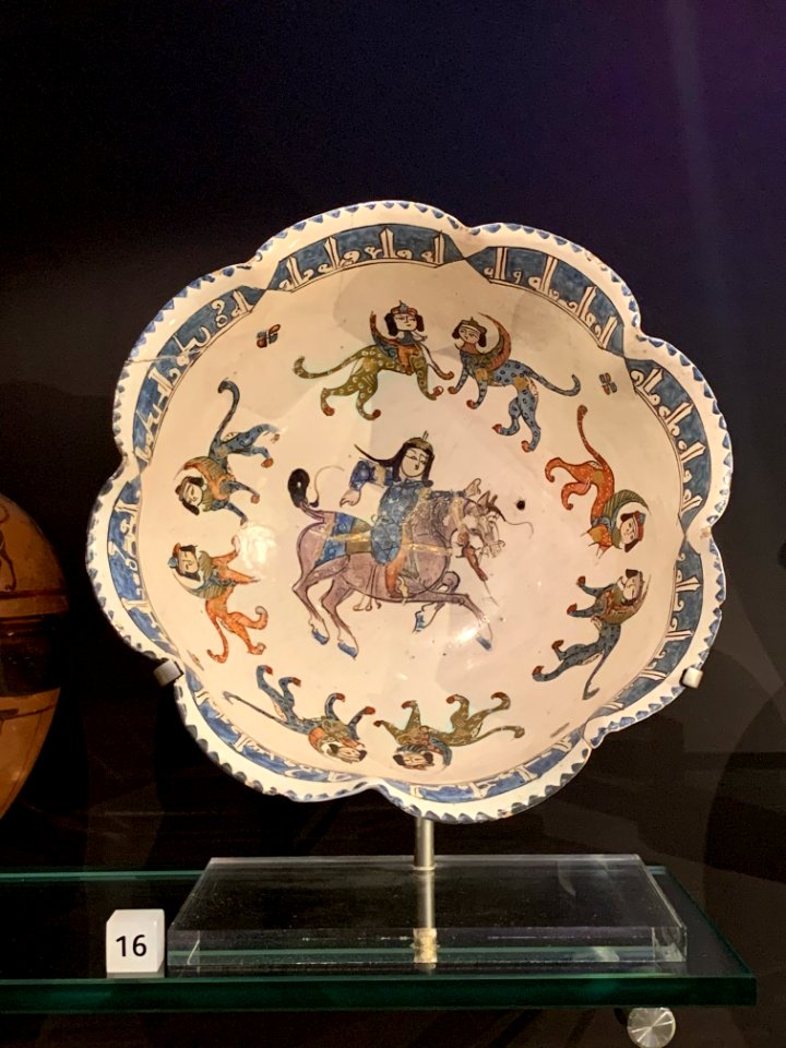 Minai bowl, Iran, 12th-13th century BC, National Museum of Scotland
