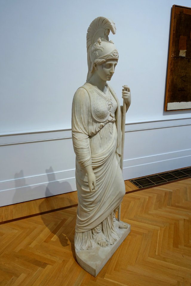 Minerva by Antonio Sola, 1839 - Galleria nazionale d'arte moderna - Rome, Italy - DSC05339